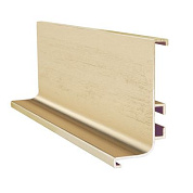 Профиль алюм. GOLA L-образный, 5.5м, брашированное золото 3 AKS 85119