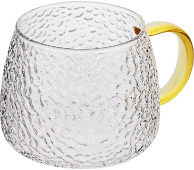 Кружка стеклянная, 450 мл, серия SYMPHONY GOLDEN PERFECTO LINEA 30-004501