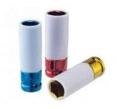 Головка для литых дисков с защитным кожухом 17 мм 6 гр. L150 мм 1/2'' Forsage F-44515017C