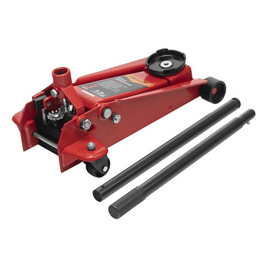 Домкрат гидравлический подкатный, 3 т, 130-465 мм Sparta