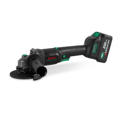 Угловая шлифмашина аккумуляторная DWT AWSP-20-125 DV-4C2 BMC (PLUS LINE)