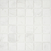Мозаика Pietrine Dolomiti Bianco MAT, 48х48х6 мм, MOSAICSTORY 35414