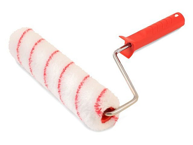 Валик "POLYESTER" 40-250 мм с ручкой 8 мм, покраска стен и фасадов, полиэстер COLOR EXPERT 84667502