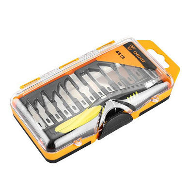 Набор ножей для точных работ BS16 SET16 DEKO 065-0722