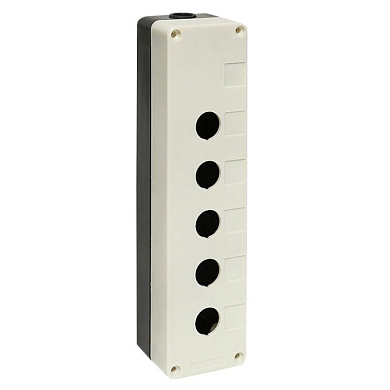 Корпус КП105 пластиковый 5 кнопок белый EKF PROxima cpb-105-w