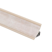 Плинтус ПВХ к столешнику LР мрамор оникс (77) (1шт=3м.п.) EL-MECH-PLAST 60875