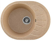 Мойка кухонная из мраморной крошки, песок, A03-21 Gerhans