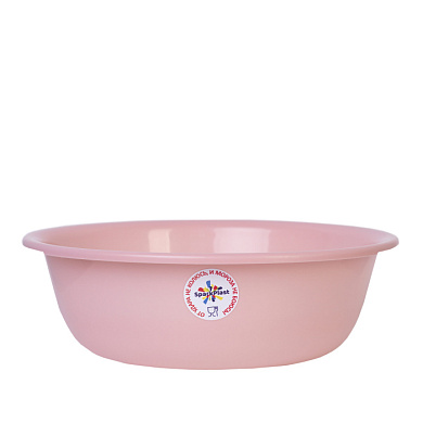 Таз круглый пищевой 9 л, морозостойкий, цвет "Пудра" ИскраПласт ООО IS400012/15