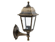 Светильник садово-парковый настенный "Леда", черный под бронзу, НБУ 04-60-001, Юпитер JP1407