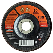 Круг лепестковый торцевой 125x22.2 мм, Р120 M-Lion MFD125120P