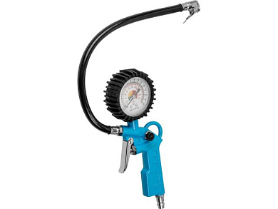 Пистолет для подкачки шин TG10 с манометром, боковой манометр DGM DG4018-1