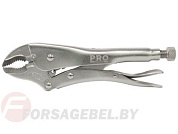 Зажим с фиксатором 180 мм изогнутые губки Pro Startul PRO-6051-01