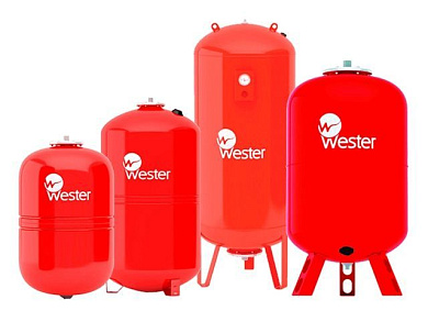 Бак мембранный для отопления WESTER WRV100
