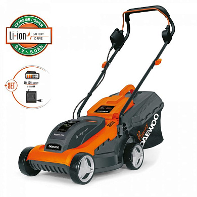Газонокосилка аккумуляторная Daewoo Power DLM 3221Li SET