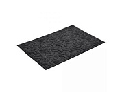 Коврик придверный рельефный, Greek, 40х60 см, серый, ВОРТЕКС 20101