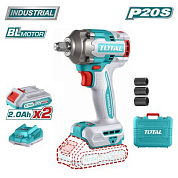 Аккумуляторный гайковерт TOTAL TIWLI2040