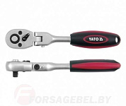 Трещотка с шарниром 3/8'' T72 242 мм CrV6140 Yato YT-0326