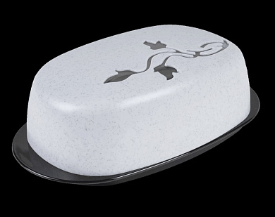 Масленка Basilic, белый мрамор BEROSSI ИК 35904000