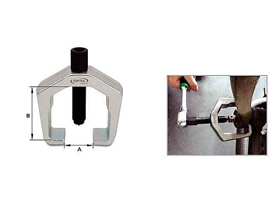 Съемник сошки Toptul