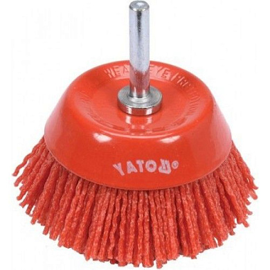 Чашечная нейлоновая щётка 75 мм YATO YT-47782