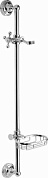 Душевая штанга, нержавеющая сталь + цинк, хром Ledeme L8013