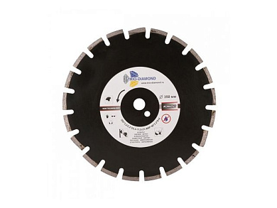 Алмазный круг 350х25,4 мм по асфальту сегмент Grand Asphalt Trio-Diamond GA773