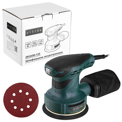 Эксцентриковая шлифмашина ZKG450-125 ZITREK 085-1050