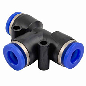 Фитинг Т-образный для пластиковых трубок 6 мм Forsage F-SPE06