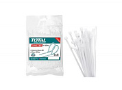 Хомут-стяжка кабельный 200 мм 100 шт TOTAL THTCT2001