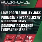 Домкрат подкатной гидравлический 5 т, 96-595 мм RockForce RF-T815011L