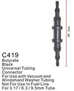 Клипса для крепления внутренней обшивки а/м универсальная пластиковая, 100 шт Forsage C0419(universal)