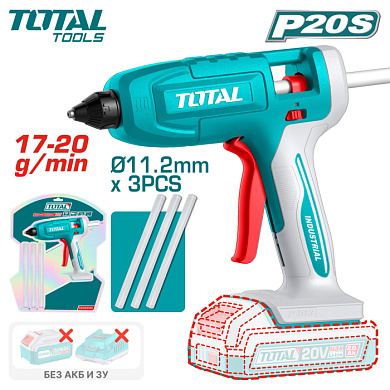 Термоклеевой пистолет TOTAL TGGLI2003