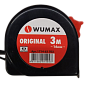 Рулетка измерительная, 3м*16 мм, 2 класс, ORIGINAL, WUMAX 171463703