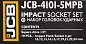 Набор ударных головок 10-24 мм, 10 пр, 1/2'' 6-гр JCB JCB-4101-5MPB