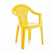 Стульчик детский "Малыш", желтый РУССПЛАСТ РП-211-Ж