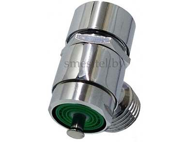 Аэратор с функцией подключения гигиенический лейки (душевая лейка), хром L74-3 Ledeme