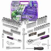 Набор инструментов 108 пр. 1/4''&1/2'' 6-гр. Помощник 41082-5