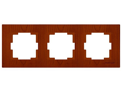 Рамка 3-ая горизонтальная вишня, RITA, Mutlusan 22208001356