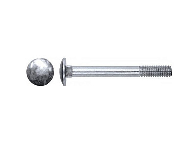 Болт мебельный М6х45 мм с квадратом, DIN 603, 5 кг Starfix SMV1-91808-5
