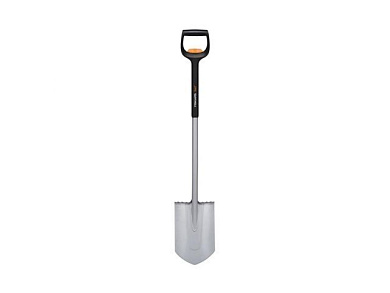 Лопата штыковая телескопическая закругленная Xact Fiskars 1066732