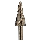 Сверло ступенчатое спиральное HSS M2, 6-18 мм Forsage F-44745S