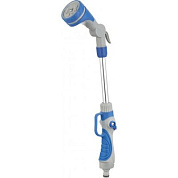Распылитель для полива удлиненный 40 см., 8 функций Zn, TPR coated H-D HD-G3201-5