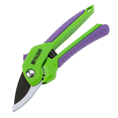 Секатор прямого реза, 210 мм, шестеренный привод, двухкомпонентные рукоятки Palisad 60532