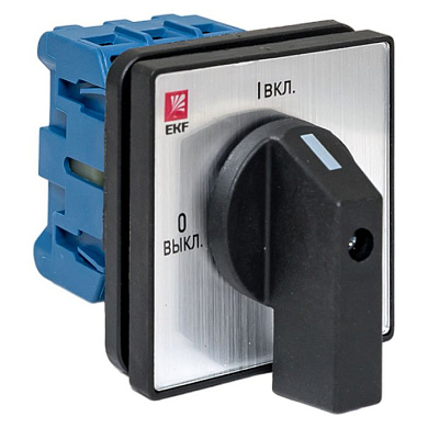 Переключатель кулачковый ПК-2-13 25А 3P "ВКЛ-ВЫКЛ" EKF PROxima pk-2-13-25