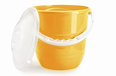 Ведро "Practic plus" 12 л (солнечный) BEROSSI ИК 15334000