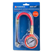 Индикатор для проверки давления в шинах грузовых А/М, 0-12 Bar Forsage F-SDG-07