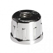 Заглушка внутр. трубы d25 (511Е) 0,6-0,8 с резьбой, хром AKS 22692