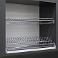 Сушка для посуды 600 с профилем, хром GRIDLI (без коробки) 113159