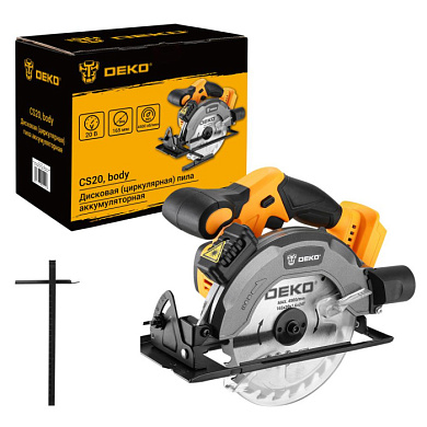 Пила циркулярная аккумуляторная CS20 084-1154 DEKO 084-1154