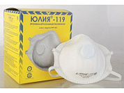 Респиратор Юлия-119 формов. с клап. FFP1, до 4 ПДК РК 20469